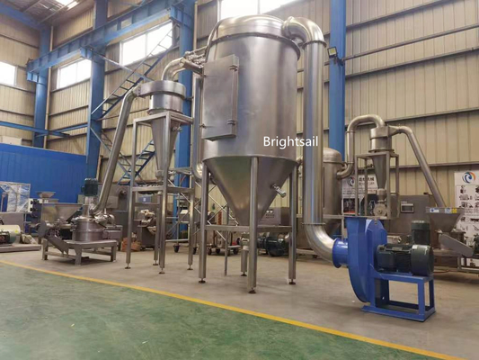 Clasificador de aire de estearato de zinc de acero inoxidable Molino máquina pulverizadora química con CE