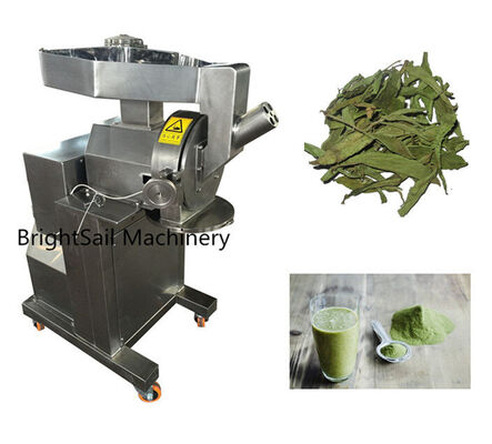 Molino de martillos de alta velocidad para hojas de hierbas, hojas de moringa y especias