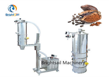 Máquina de alimentación del vacío del polvo de cacao de los sistemas del alimentador del transportador de la categoría alimenticia Ss304
