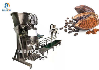 Voltaje modificado para requisitos particulares llenador de relleno del bolso de la harina del cacao del café de la empaquetadora del polvo vertical