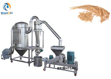 Capacidad grande de la amoladora del molino harinero del salvado de trigo de la cáscara del arroz para la fabricación del polvo del grano