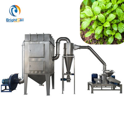 20kg/H máquina herbaria del polvo de la producción SS304 11kw