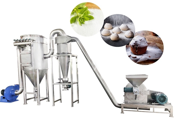 Industria alimentaria Sugar Milling Machine 12 a 120 Mesh Powder Making
