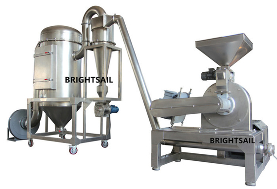 Pulverizador mojado y seco de Food Processing Micro de la amoladora del grano de Brightsail 500kg/H