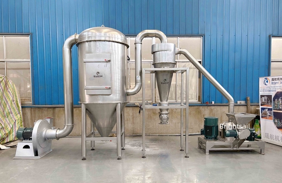 Sus 304 Azúcar en polvo ACM Grinder clasificador de aire salino molino máquina pulverizadora de polvo de Brightsail