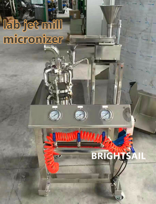 Dye Air Jet Mill Crusher Machine Precio de laboratorio fresado vertical y horizontal de Brightsail