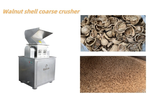 Acero inoxidable Conchas de nuez trituradora gruesa Conchas de nuez trituradora máquina trituradora de alimentos trituradora de polvo con CE