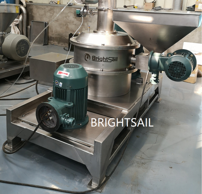 Clasificador de aire de la planta de té verde Molino de pulverización de té molino de producción de té verde en polvo Brightsail