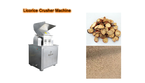 Máquina de trituración industrial de regaliz alimentos especias trituradora gruesa de Brightsail trituradora de regaliz