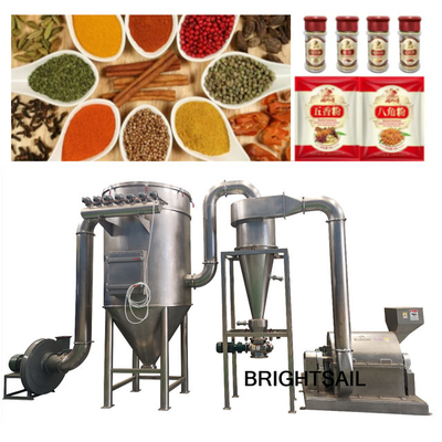 Maquina de moler la harina de garbanzos en polvo máquina de moler la harina de garbanzos en polvo con CE de Brightsail
