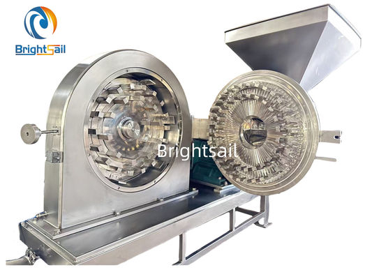 Máquina para moler fertilizantes de acero inoxidable