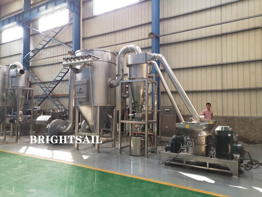 Máquina de molienda de octaborato de sodio químico clasificador de aire molino de molino de polvo de fabricación de Octaborato de sodio molino de Brightsail