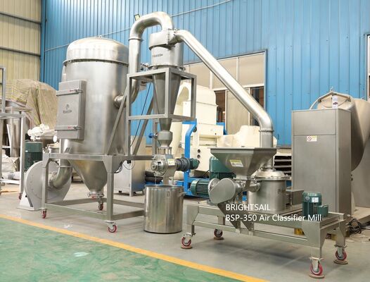 Food Grade Guar Gum Pulverizer Dry Type Superfine Crushing Equipment Customizable