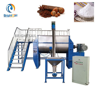 Máquina mezcladora de cinta de especias Brightsail, licuadora de cinta de cacao en polvo