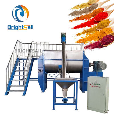 Máquina mezcladora de cinta de especias Brightsail, licuadora de cinta de cacao en polvo