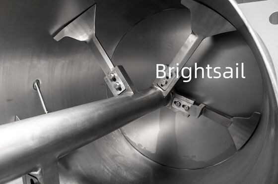 BSPS Plough share Mixer Horizontal Dry Powder Mixing Machine for Putty powder plough mixer