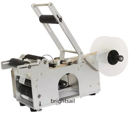 Máquina de etiquetado automática de la botella de la exactitud 10ml del tablero de la mesa 0.5m m