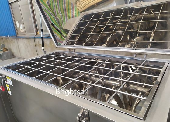 Phosphate Powder & MSG Ribbon Mixer — Stainless Steel Horizontal Powder Blending Machine